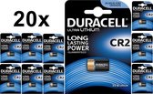 20 Stuks - Duracell CR2 EL1CR2 RLCR2 DR2R 3V Lithium batterij