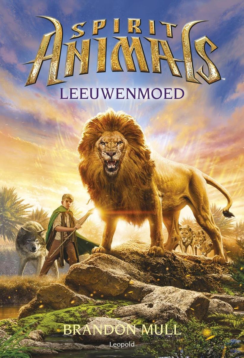 Omslag van Spirit Animals 6 - Leeuwenmoed