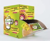 Gemberthee: GingerLove Fairtrade. 1 grote doos gember thee: totaal 120 x 22g - ginger love - vegan