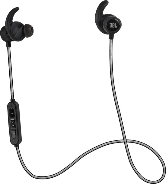 JBL Reflect Mini Bluetooth - Draadloze sport oordopjes - Zwart | bol.com