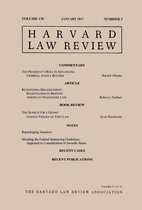 Harvard Law Review: Volume 130, Number 3 - January 2017