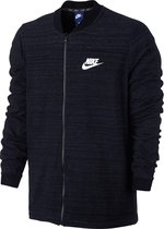 Nike Sportswear Advance 15 Knit Sweatvest  Sporttrui - Maat S  - Heren - zwart