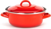 Relance Grand-Mere Braadpan - Ø 26 cm  - Geemailleerd Staal - Rood