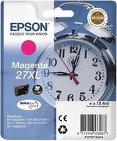 EPSON 27XL ink cartridge magenta high capacity 10.4ml 1.100 pages 1-pack RF-AM blister - DURABrite ultra ink