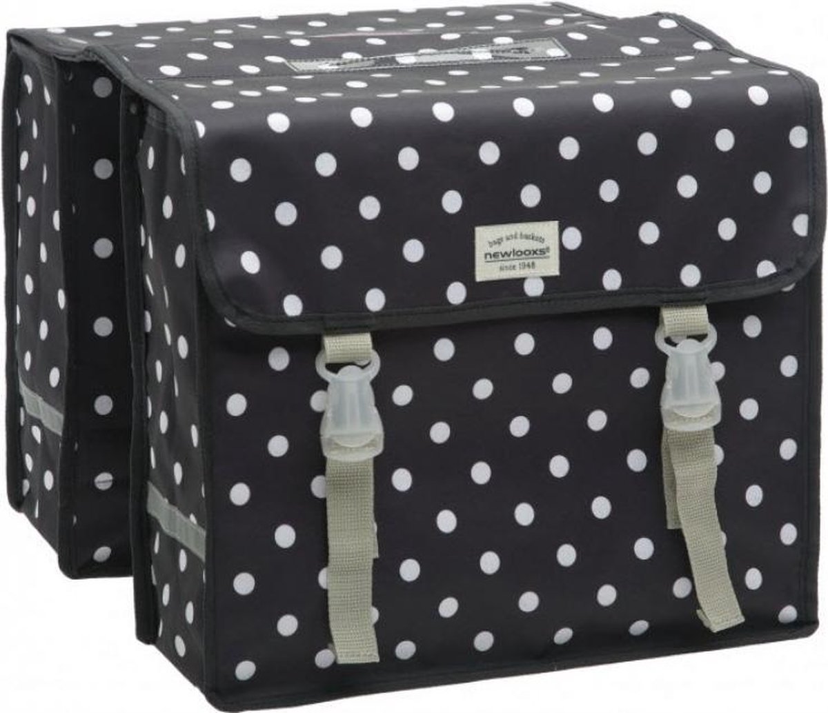 Sac De Rangement Double New Looxs Fiori Alma 30L - Bleu - 37x12.5x33 Cm (lot De 2)