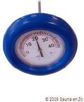 Mega Pool Zwembadthermometer boei Blauw - 25 x 15 x 25 cm