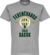 Ferencvaros Established T-Shirt - Grijs - XXXL
