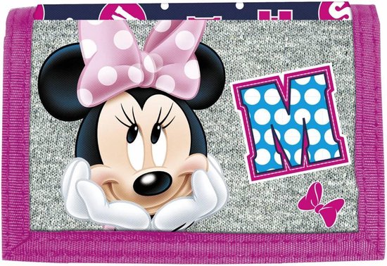 Disney Minnie Mouse Cute - Portemonnee - 12 x 8 cm - Multi