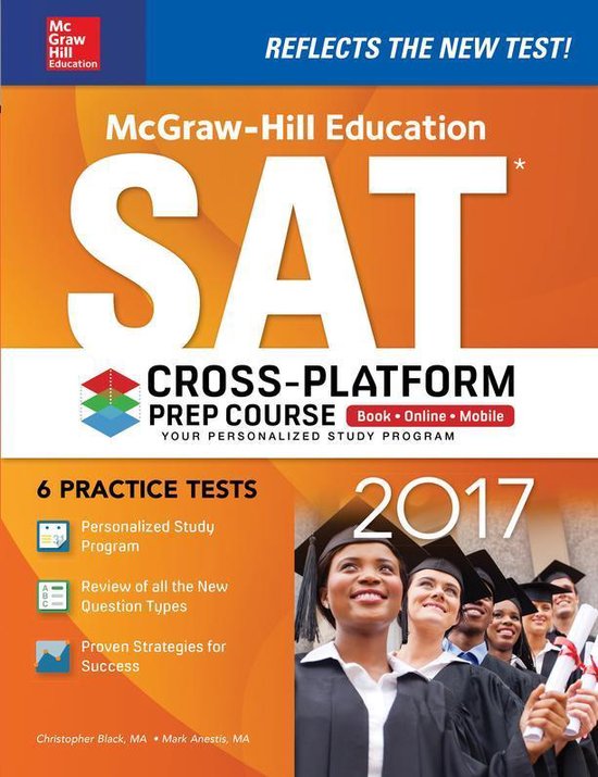 McGraw-Hill Education SAT 2017 Cross-Platform Prep Course - cover