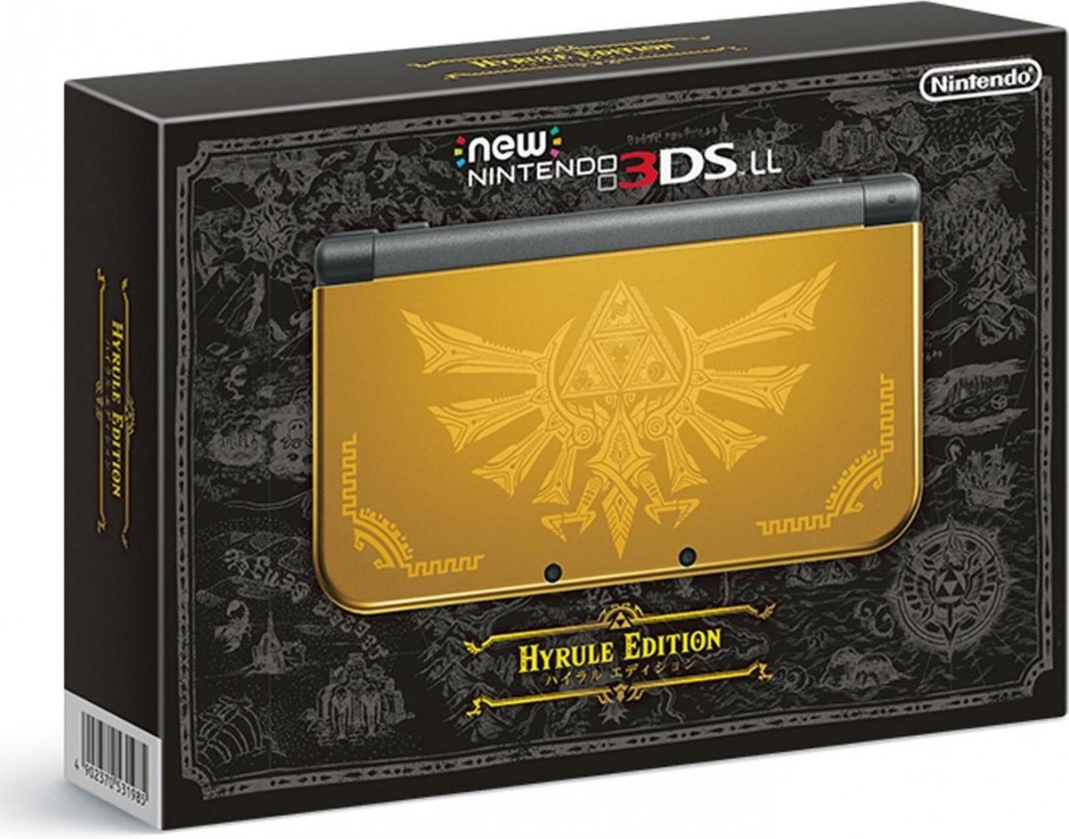 New Nintendo 3DS XL (Nieuw) Limited Hyrule Edition (Goud