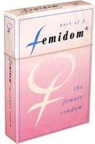 Femidom Vrouwencondooms FC2 - 3 stuks - Condooms