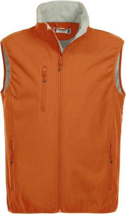 Clique Basic Softshell Vest 020911 - Diep-oranje - M