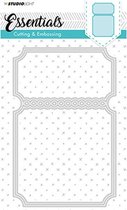 Embossing Die-cut Stencil - Essentials - 130x200mm  - Maak mooie kaarten en scrapbook