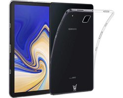 Transparant Hoesje geschikt voor Samsung Galaxy Tab S4 - Siliconen Soft TPU Gel Case iCall