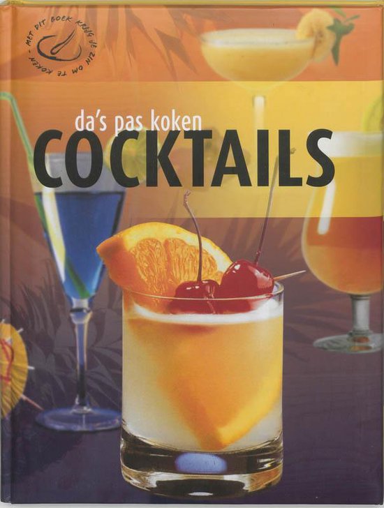 Cover van het boek 'Da's pas koken / Cocktails' van  Onbekend