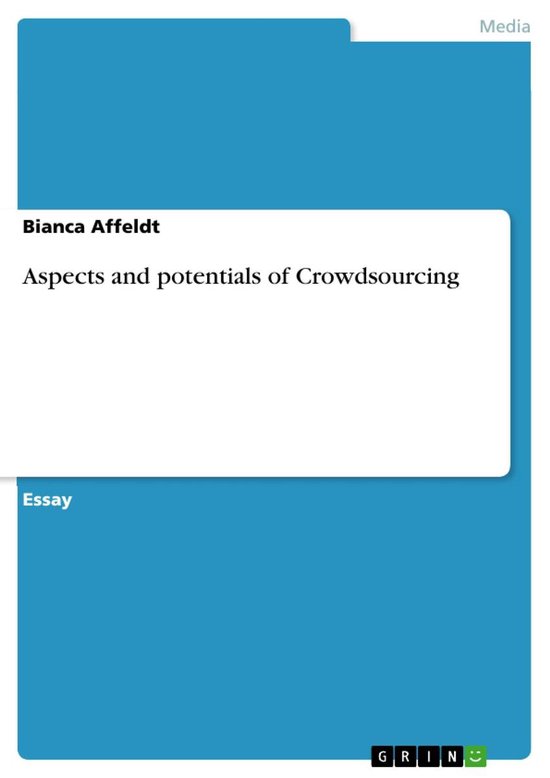 Aspects and potentials of Crowdsourcing - cover