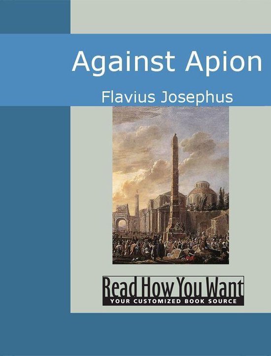 Against Apion - cover