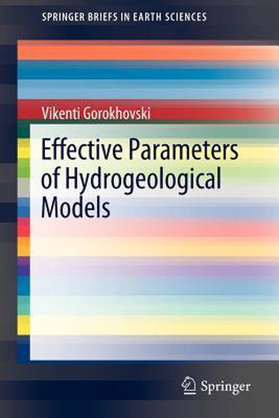 Effective Parameters of Hydrogeological Models - cover
