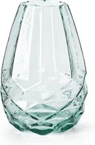 FT 020018 Vaas 'Diamant' Glas H=24.50cm