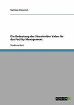 Die Bedeutung Des Shareholder Value Fur Das Facility Management