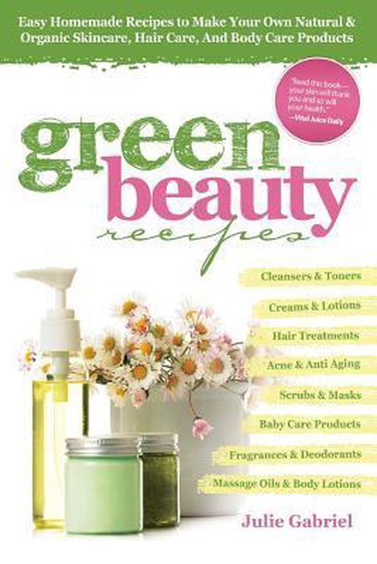 Green Beauty Recipes - cover