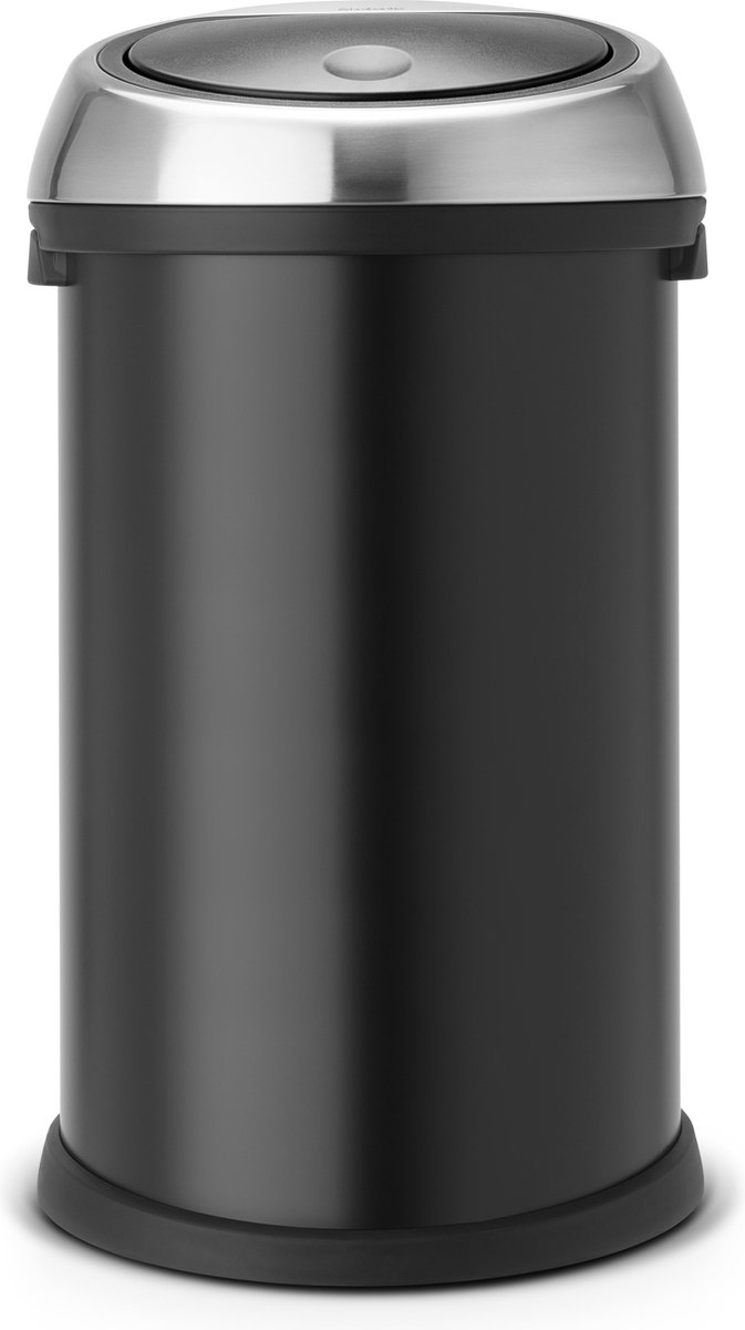 Brabantia Touch bin Vuilbak 50 l Zwart