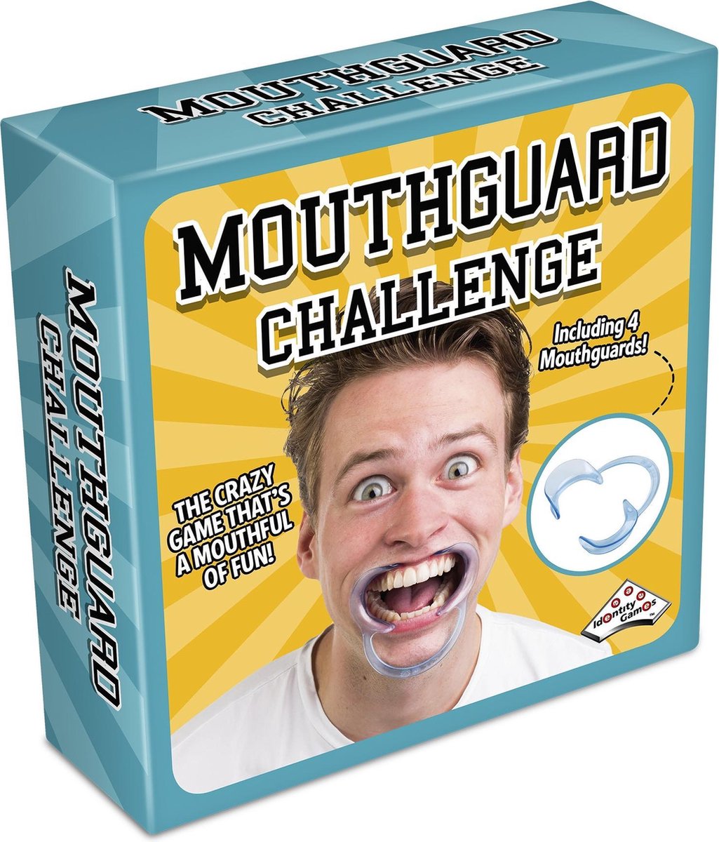 Reinig de vloer Discreet brandwond Mouthguard Challenge Original Partyspel (16+ jaar) | Games | bol.com