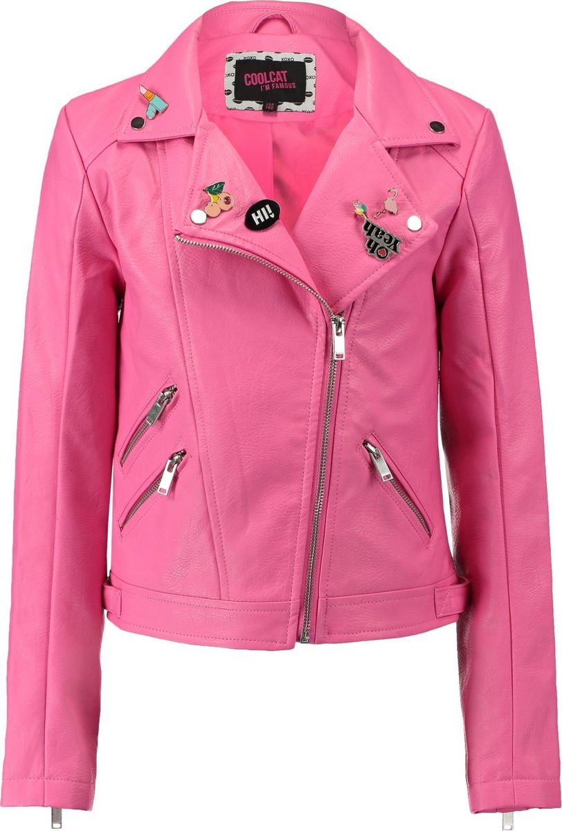 CoolCat Meisjes Zomerjas - Roze - 134/140 | bol