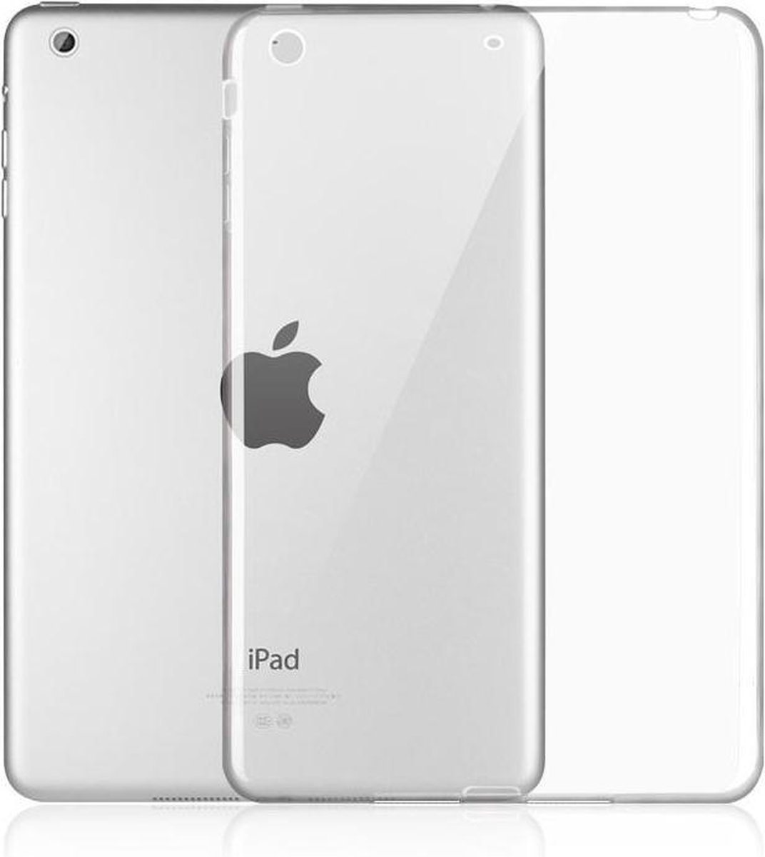 iPad Air 2 Siliconen hoesje Transparant. Je iPad Air beschermt tegen krassen en stoten.