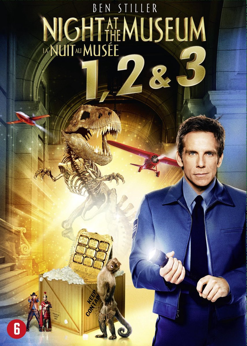 Night At The Museum 1 t/m 3