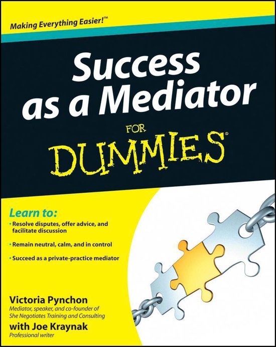Success as a Mediator For Dummies - cover