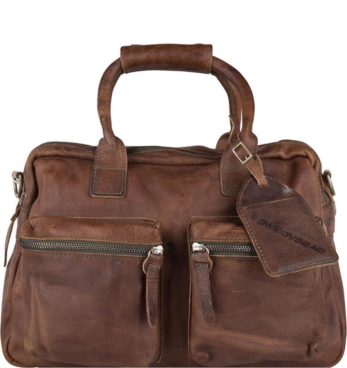 evenwichtig Vrouw gordijn Cowboysbag Handtas The Bag Small - Bruin | bol.com