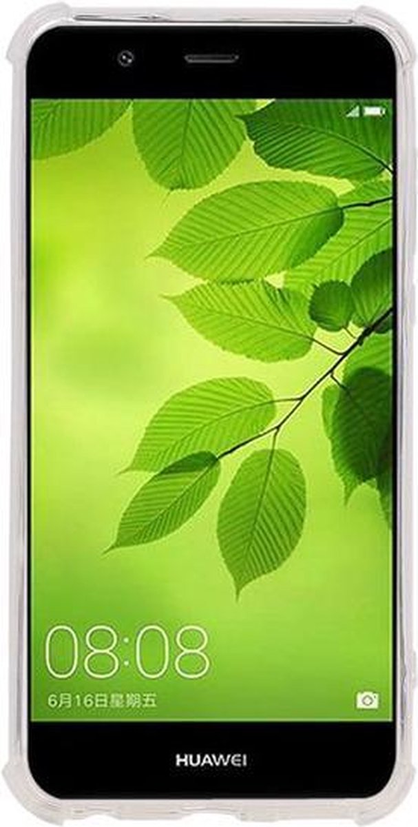 BestCases.nl Huawei P8 Lite TPU Schokbestendig bumper case Hoesje