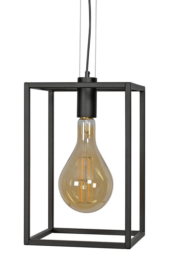 Lampe à suspension Ztahl by Dijkos Novara Noir mat 3400-9005 | bol.com