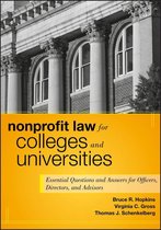 Wiley Nonprofit Authority 10 - Nonprofit Law for Colleges and Universities