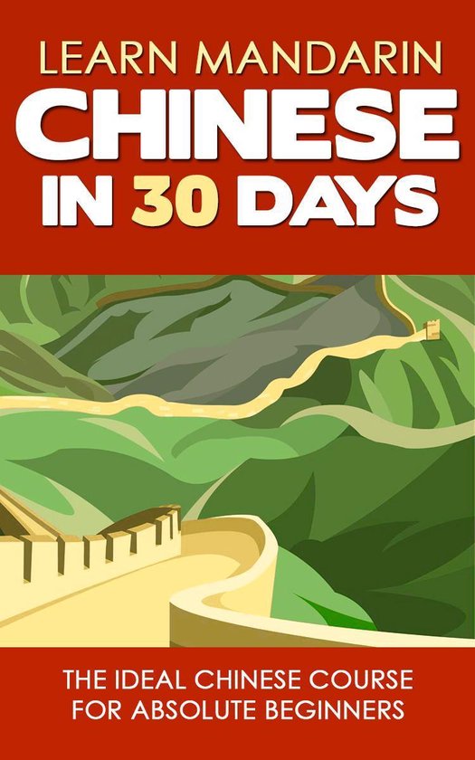 Learn Mandarin Chinese in 30 Days - cover