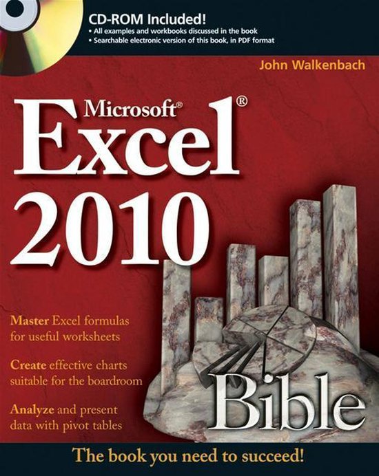 Bible 593 - Excel 2010 Bible - cover