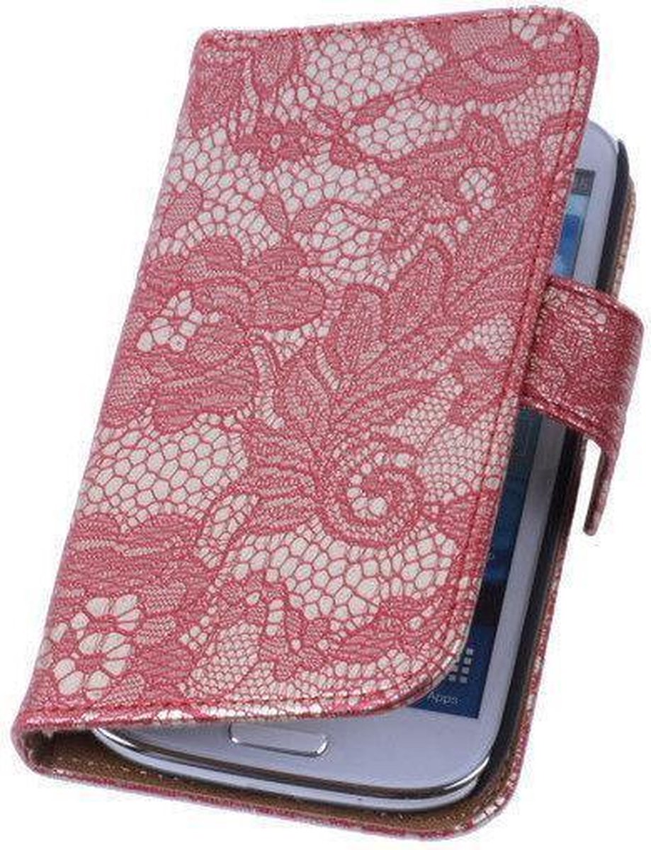 Lace Rood Samsung Galaxy S3 Mini VE Book/Wallet Case/Cover