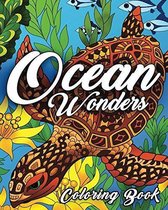 Ocean Wonders Coloring Book for Adults - coloring book cafe - kleurboek voor volwassenen