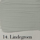 l' Authentique krijtverf, kleur 14 Lindegroen, 2.5 litu