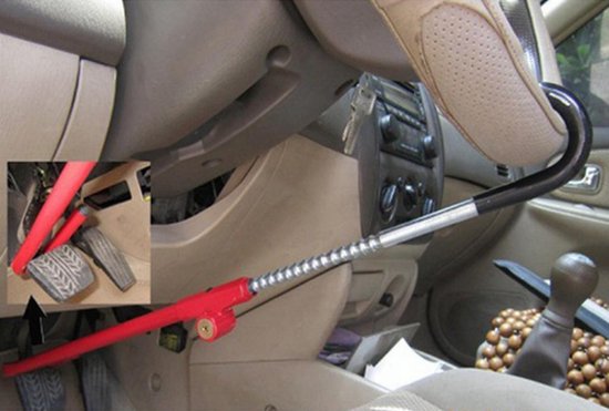 Artago 870 Anti-diefstal Auto Stuurslot 2 in 1 met Smart Alarm 120dB