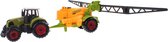Johntoy Tractor Met Sproeier Groen 22 Cm