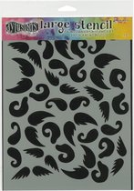 Dylusions groot Stencil 9x12 inch - Stash of Tache dys49807
