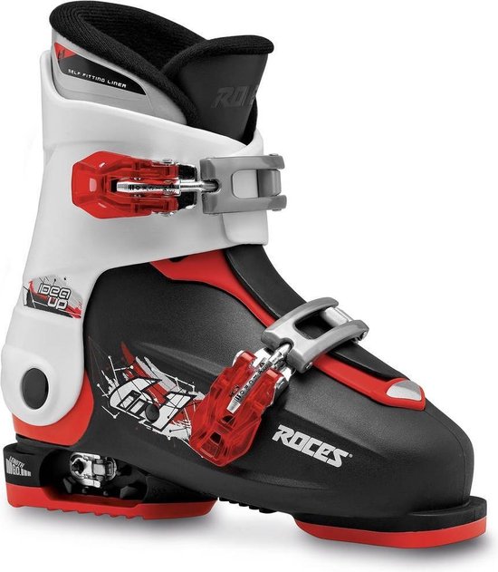 Roces Ski schoenen - Maat 30-35 - Unisex - zwart/ wit/ rood | bol.com