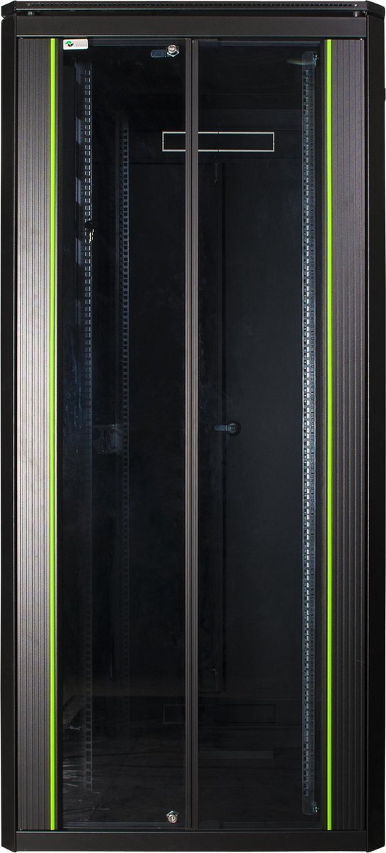 Logon 36U W=800Mm D=800Mm H=1786Mm Data Line Black