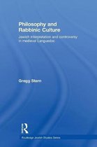 Routledge Jewish Studies Series- Philosophy and Rabbinic Culture