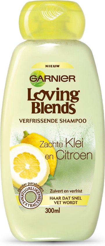 Garnier Loving Blends Zachte Klei & Citroen Verfrissende Shampoo