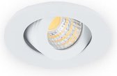 Groenovatie Inbouwspot LED - 3W - Rond - Kantelbaar - Dimbaar - Ø 53 mm - Neutraal Wit