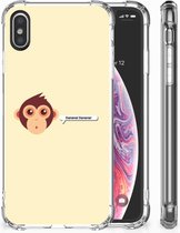 Back cover Geschikt voor iPhoneXs | X/10 Monkey