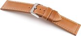 Horlogeband Elba Cognac - 22mm